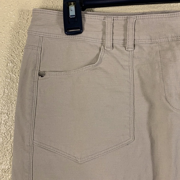 White House Black Market Skirt Creamy Tan Size 6 - Picture 5 of 12